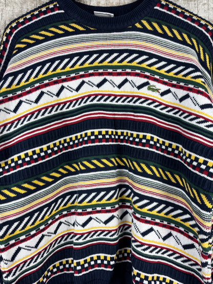 Men's Vintage Lacoste Coogi Style Sweater