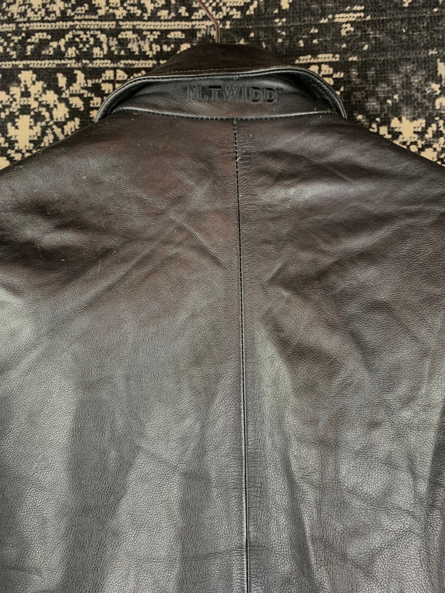 Vintage M. T WIDD Pure Concept Leather Jacket