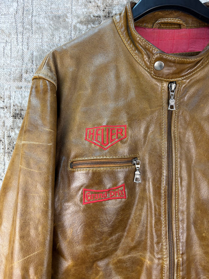 Men's Vintage Dakota Brown Leather Jacket