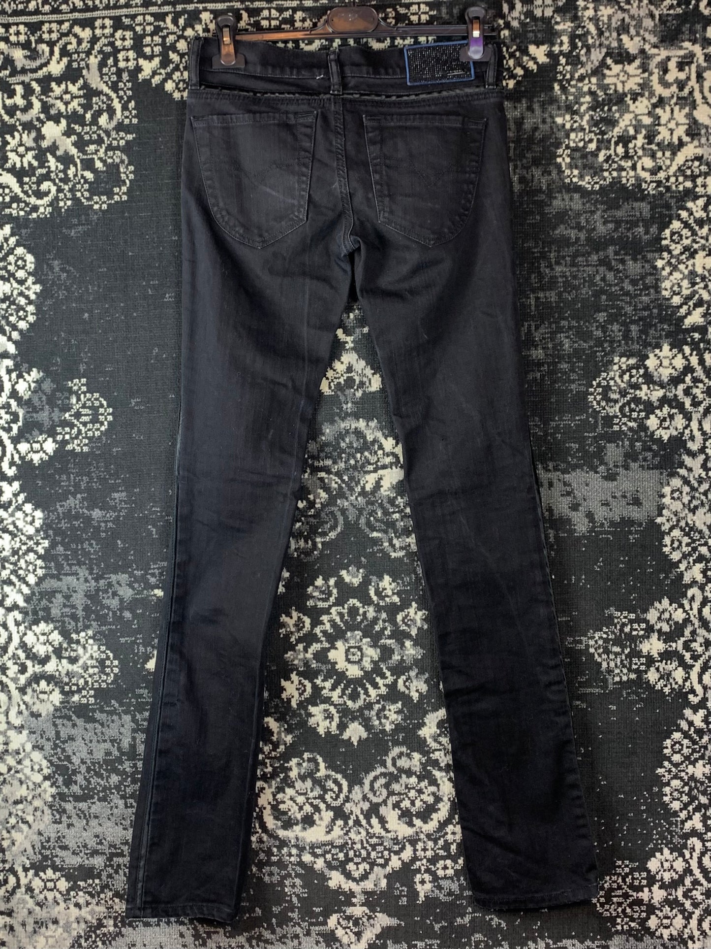 Y2K Women's Diesel Industry Dark Grey Slim Fit Jeans