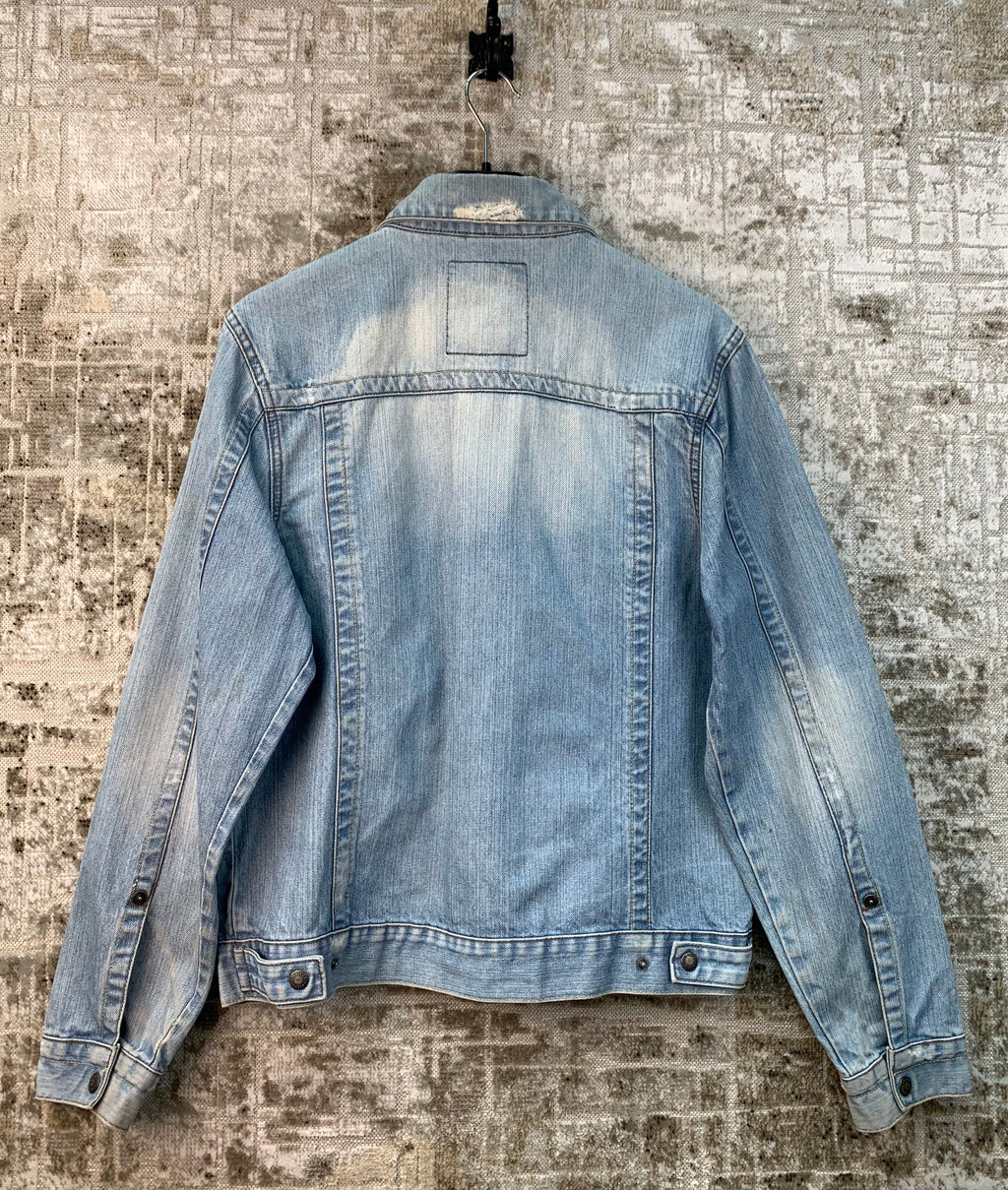COOL CAT Mens Light Washed Jean Jacket