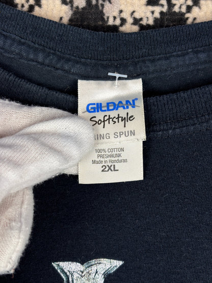 Men's Vintage Sabaton Heroes Album Black Graphic Band T-Shirt