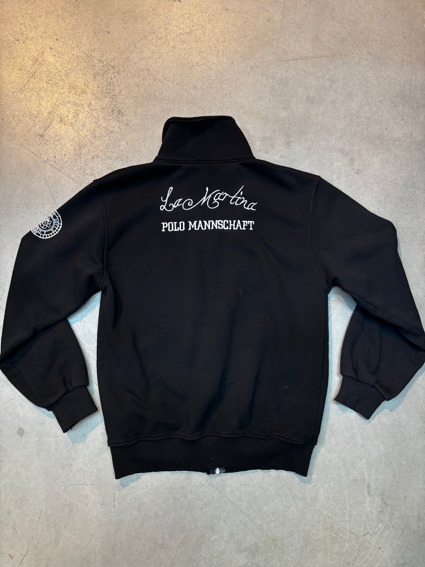 La Martina Porsche Team Embroidered Full-Zip Racing Jacket