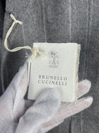 Brunello Cucinelli Grey Flannel Blazer