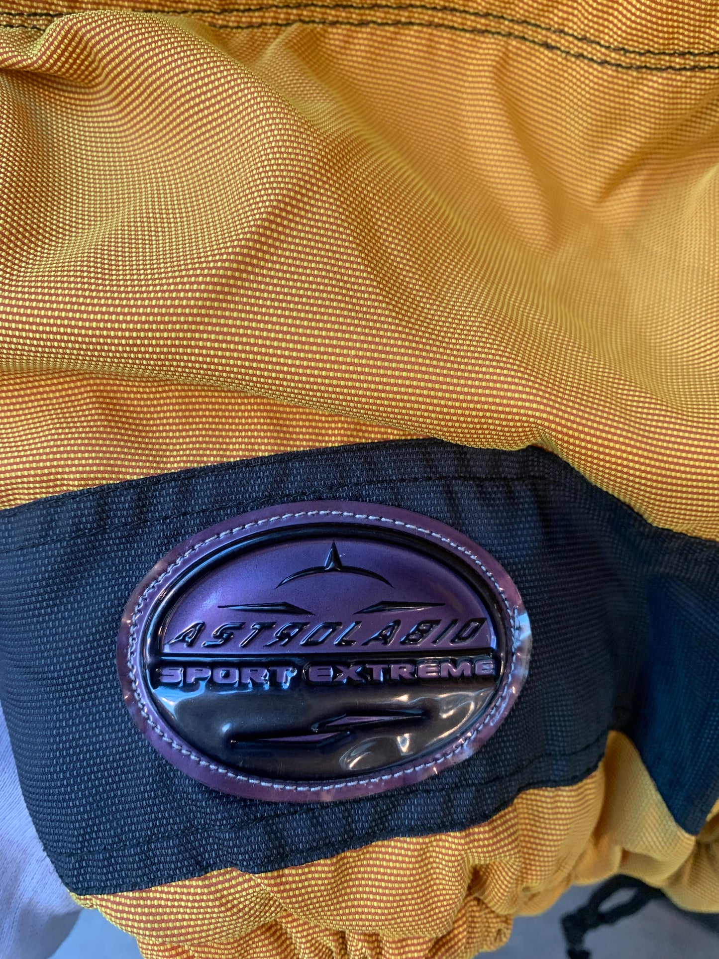 Vintage Astrolabio Naskapy Yellow Ski Jacket