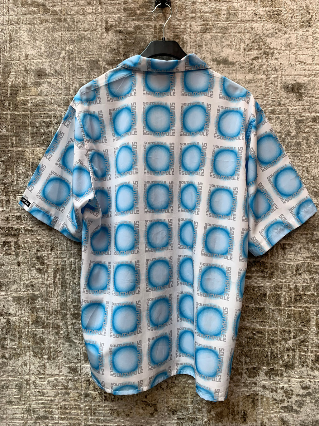 Southpole Y2K Logo Print Camp Shirt