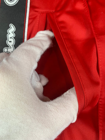 Y2K Women's Champion Red Flared Track Pants