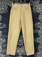 Vintage Men's Light Brown Corduroy Trousers