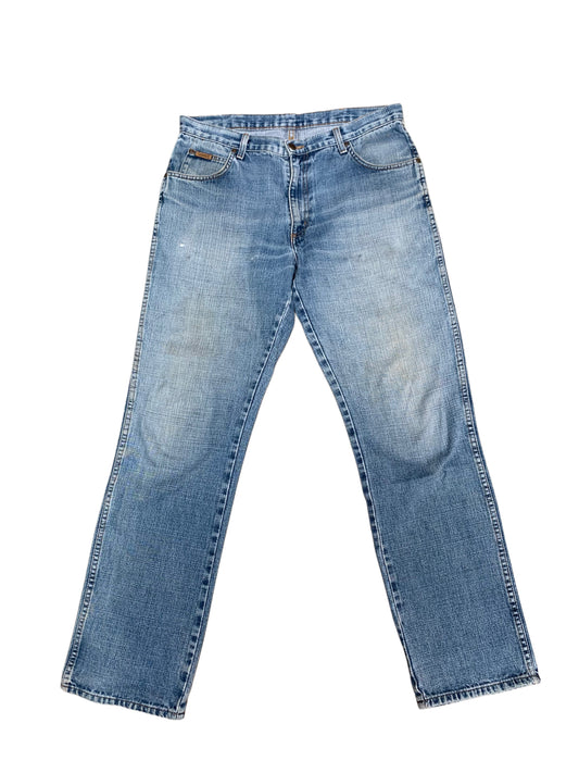 Wrangler Light Wash Straight Leg Jeans