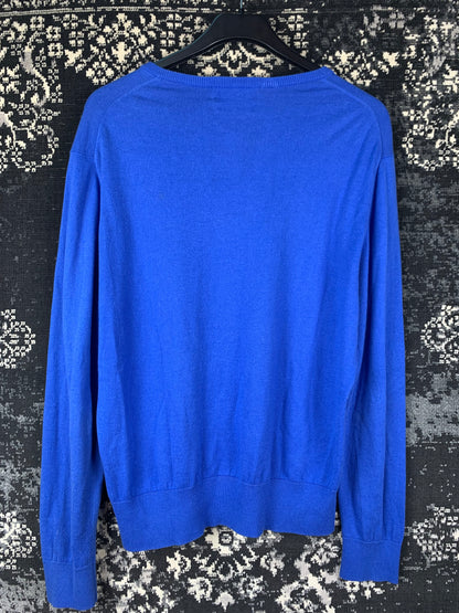 Men’s Polo Ralph Lauren Blue Cotton Jumper