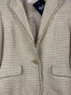 Womens Vintage Any Sis White Blazer