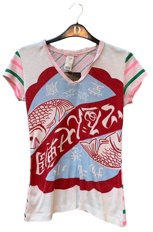 Custo Barcelona Koi Fish Graphic Tee