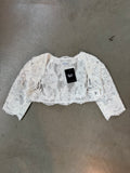 Atelier Diagonal Lace Bolero Jacket