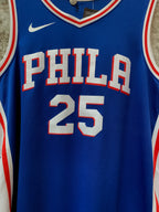 Nike NBA 76ers Simmons #25 Swingman Jersey