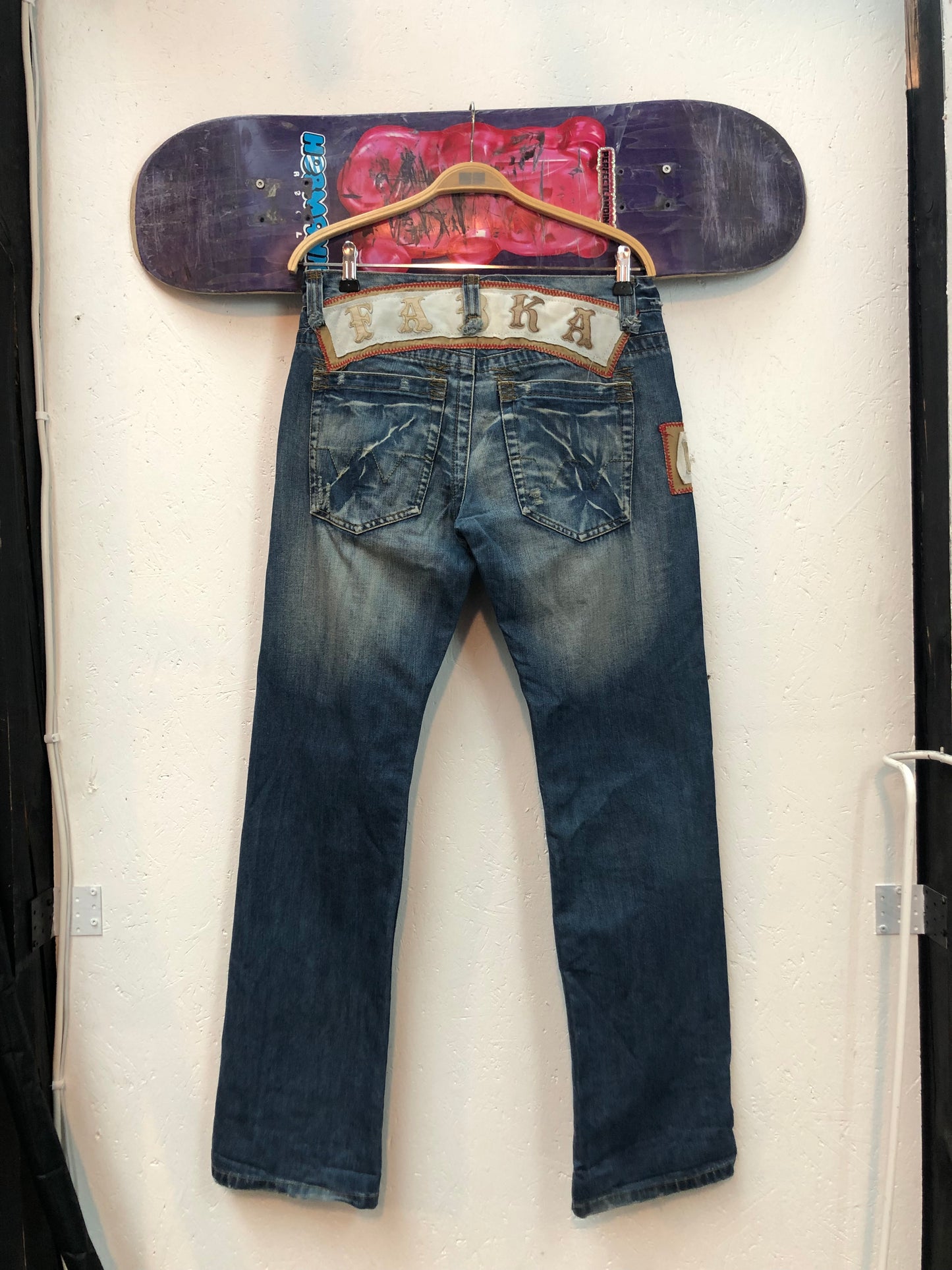 Vintage FC Embroidered Jeans