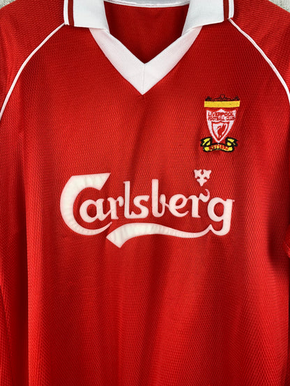 Mens Polo Carlsberg Longsleeve Liverpool FC Jersey