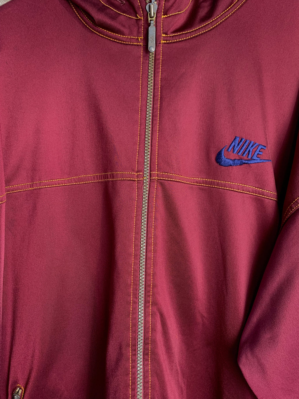 Vintage Nike Hooded Track Jacket