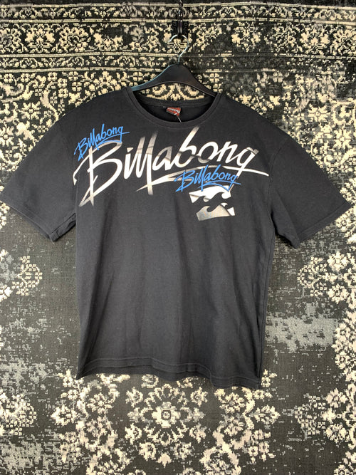 Mens Y2K Billabong Graphic Logo T-Shirt