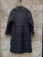 Et Dieu Créa La Femme Faux Shearling Coat