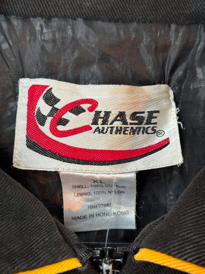 Mens Yellow and Black Racing Jacket