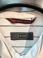 Eton Striped Twill Shirt