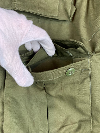 Men's Vintage Khaki Utility Workwear Vest