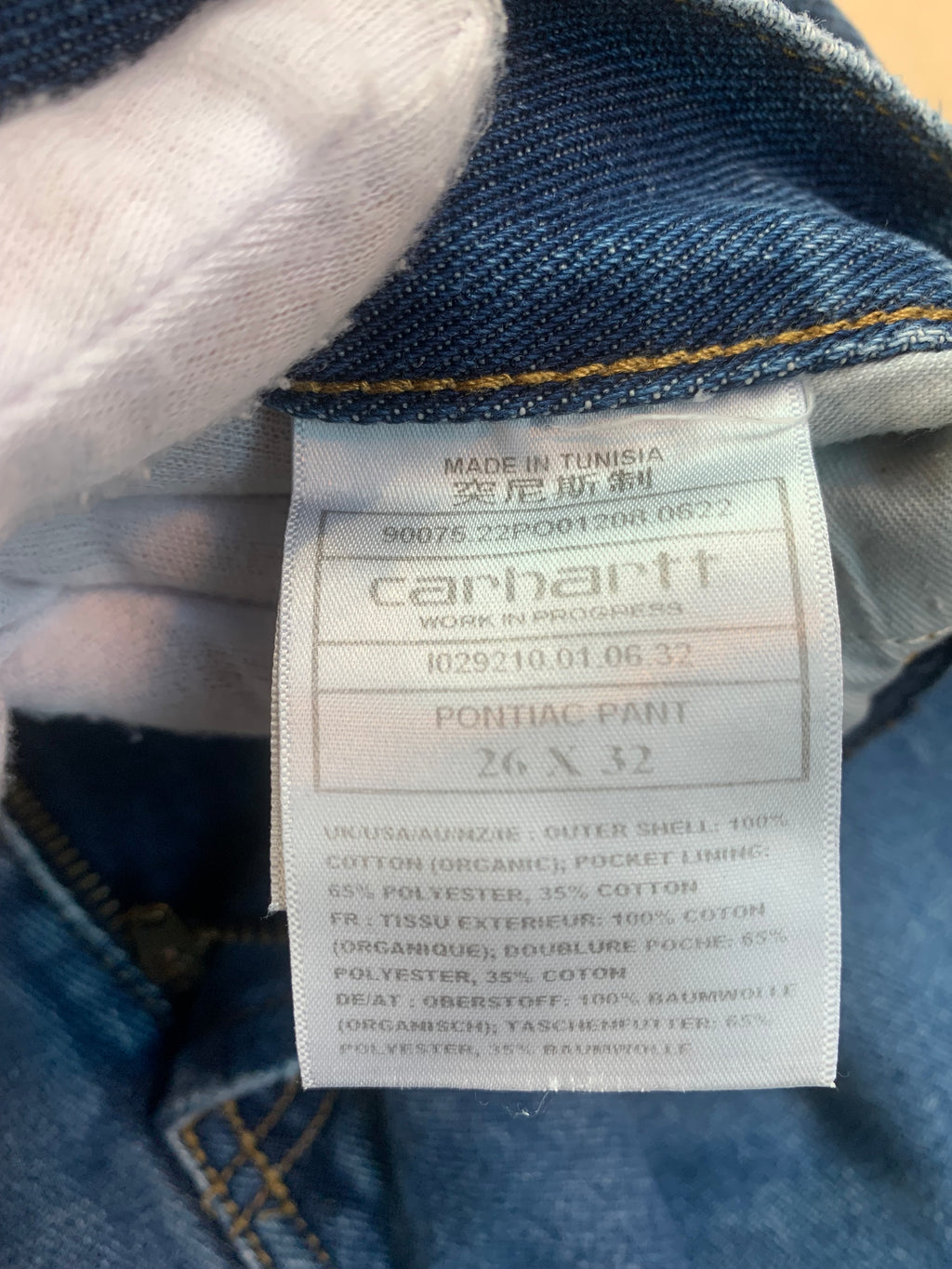 Carhartt WIP Pontiac Denim Jeans