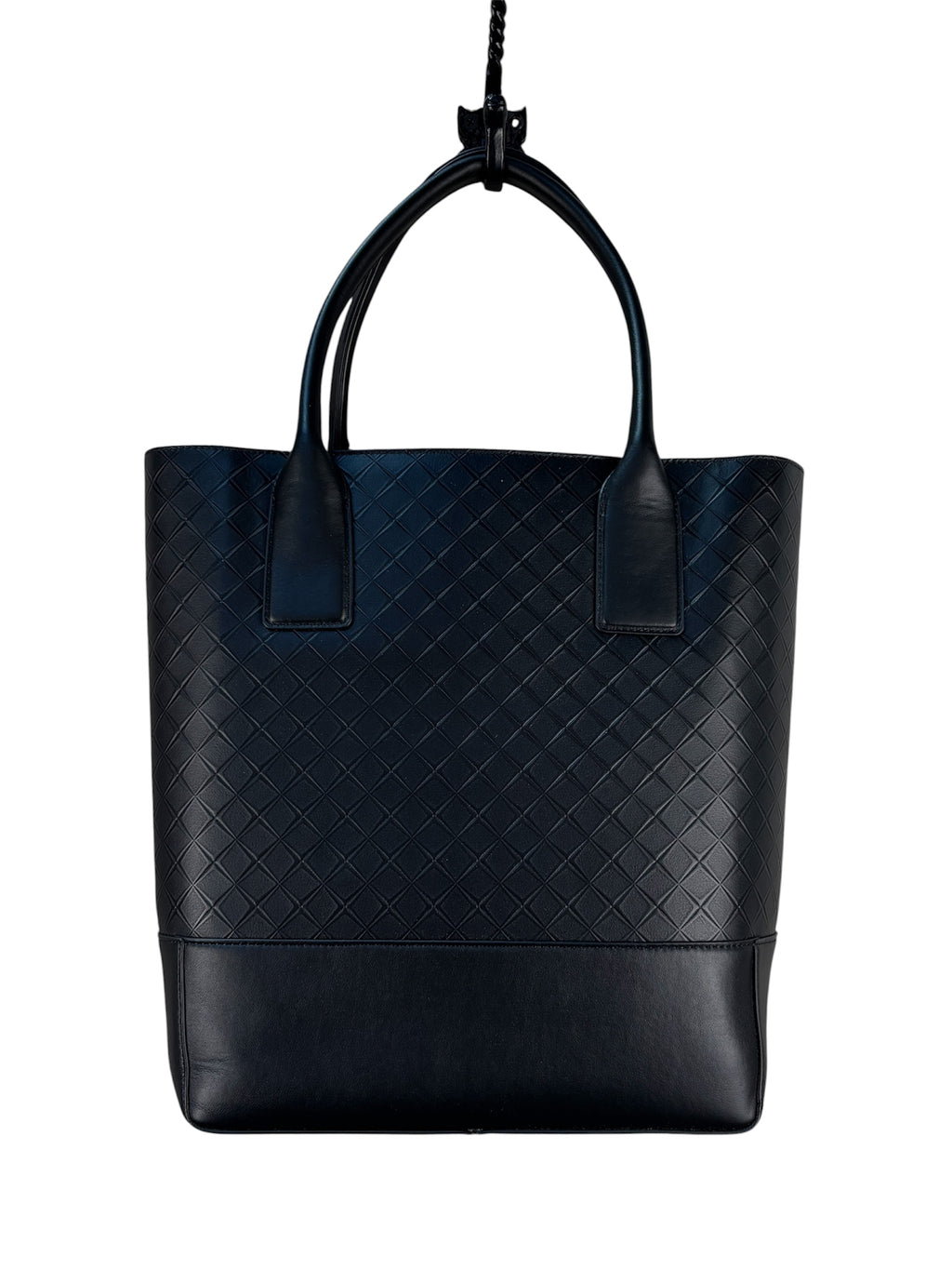 Bottega Veneta Intrecciato Embossed Leather Tote Bag