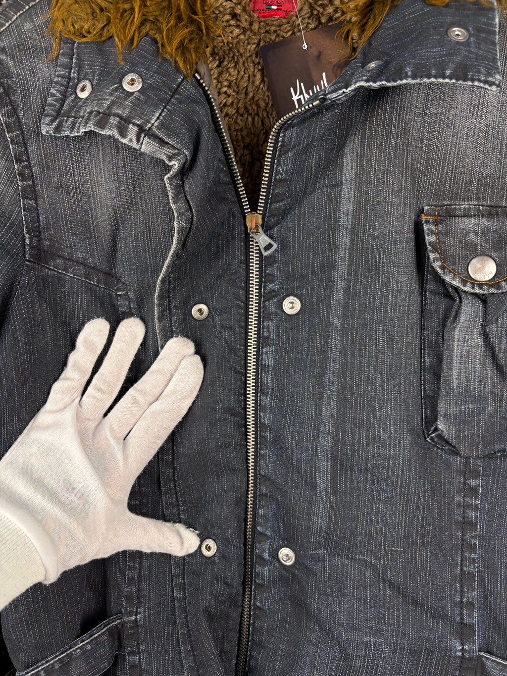 Women's Y2K Miss Sixty Denim Zip Coat
