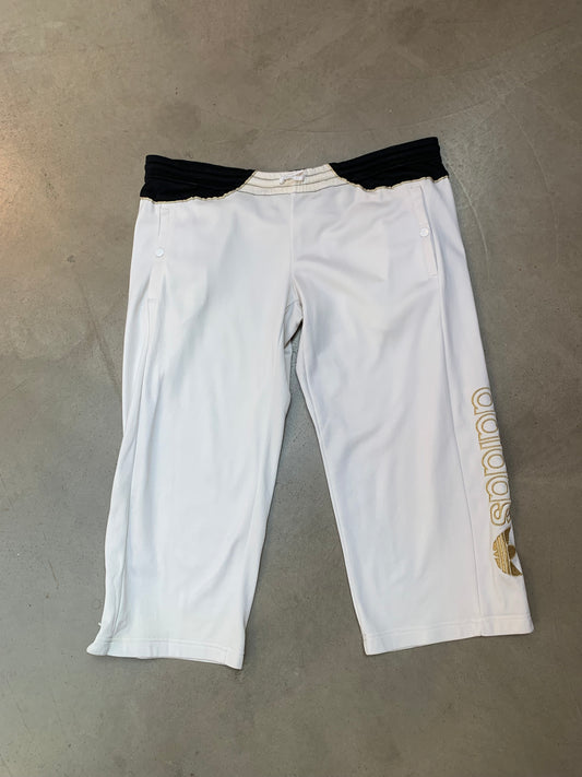 Vintage Adidas White 3/4 Capris
