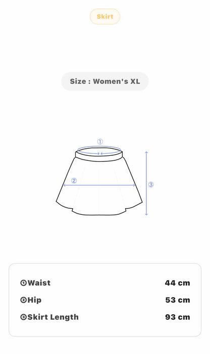 Women's Y2K Style Long Denim Skirt with Back Pockets