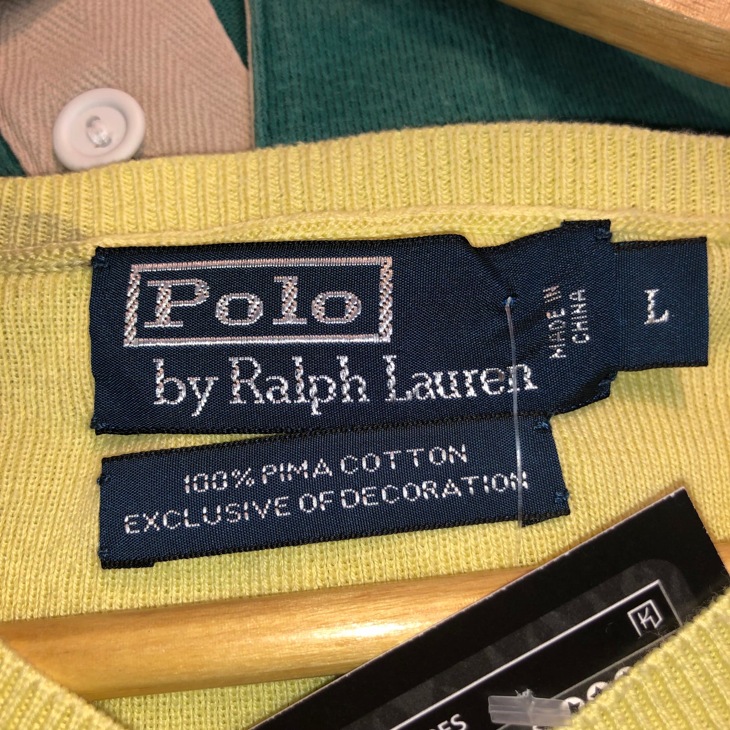 Vintage Ralph Lauren Yellow Sweater