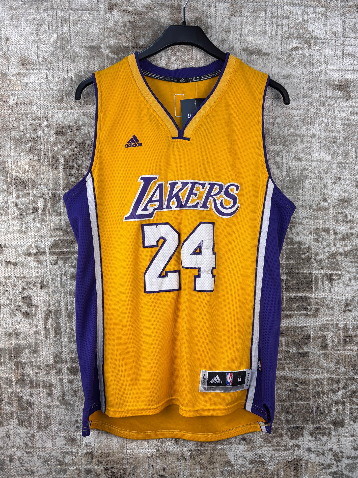 Mens Vintage Adidas LA Lakers Kobe Bryant 24 Jersey