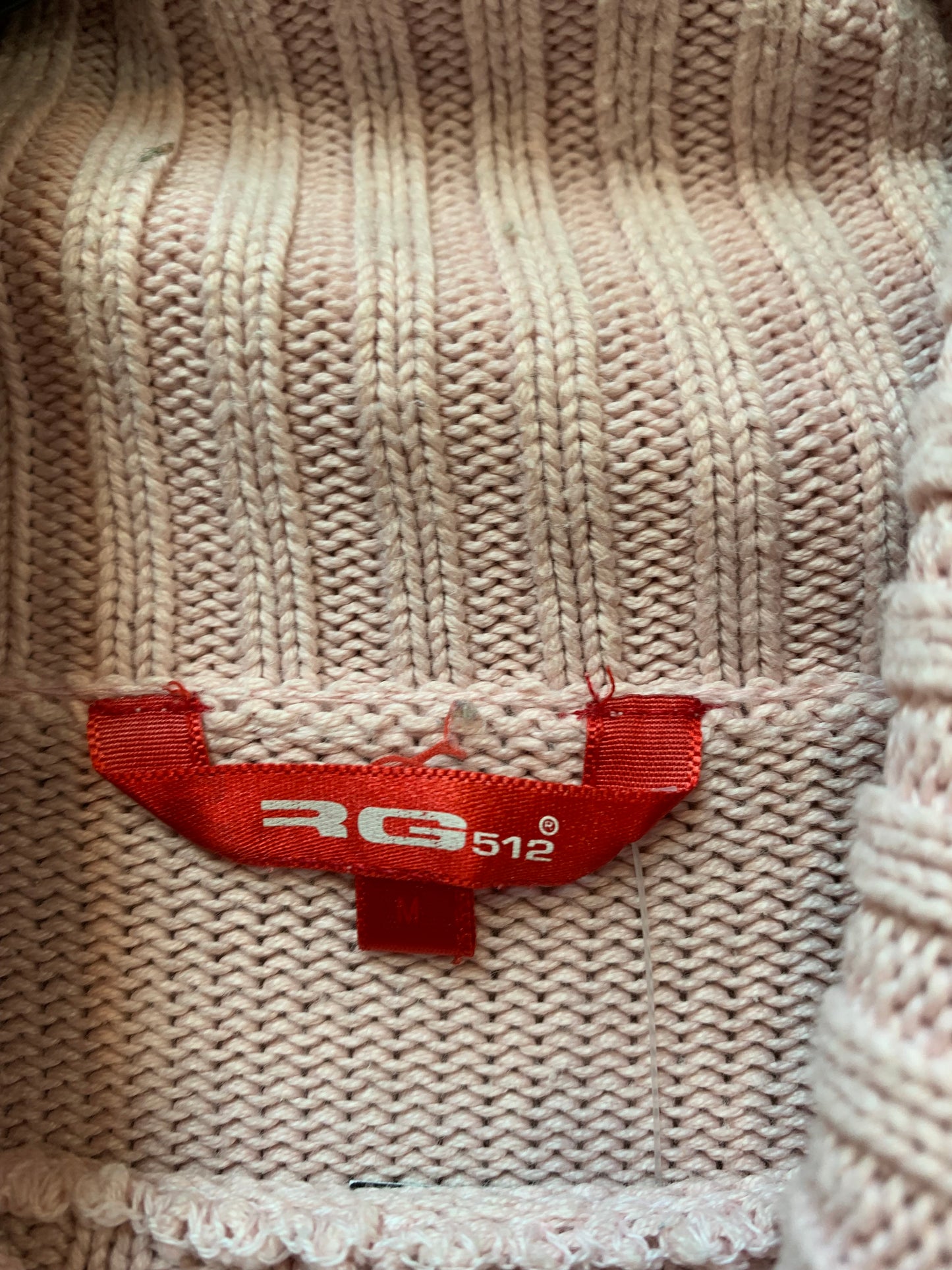 RG 512 Y2K Ribbed Turtleneck Sweater