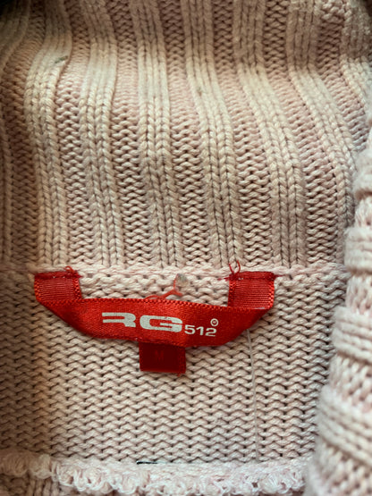 RG 512 Y2K Ribbed Turtleneck Sweater