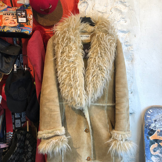 Vintage Y2K Faux Fur Coat