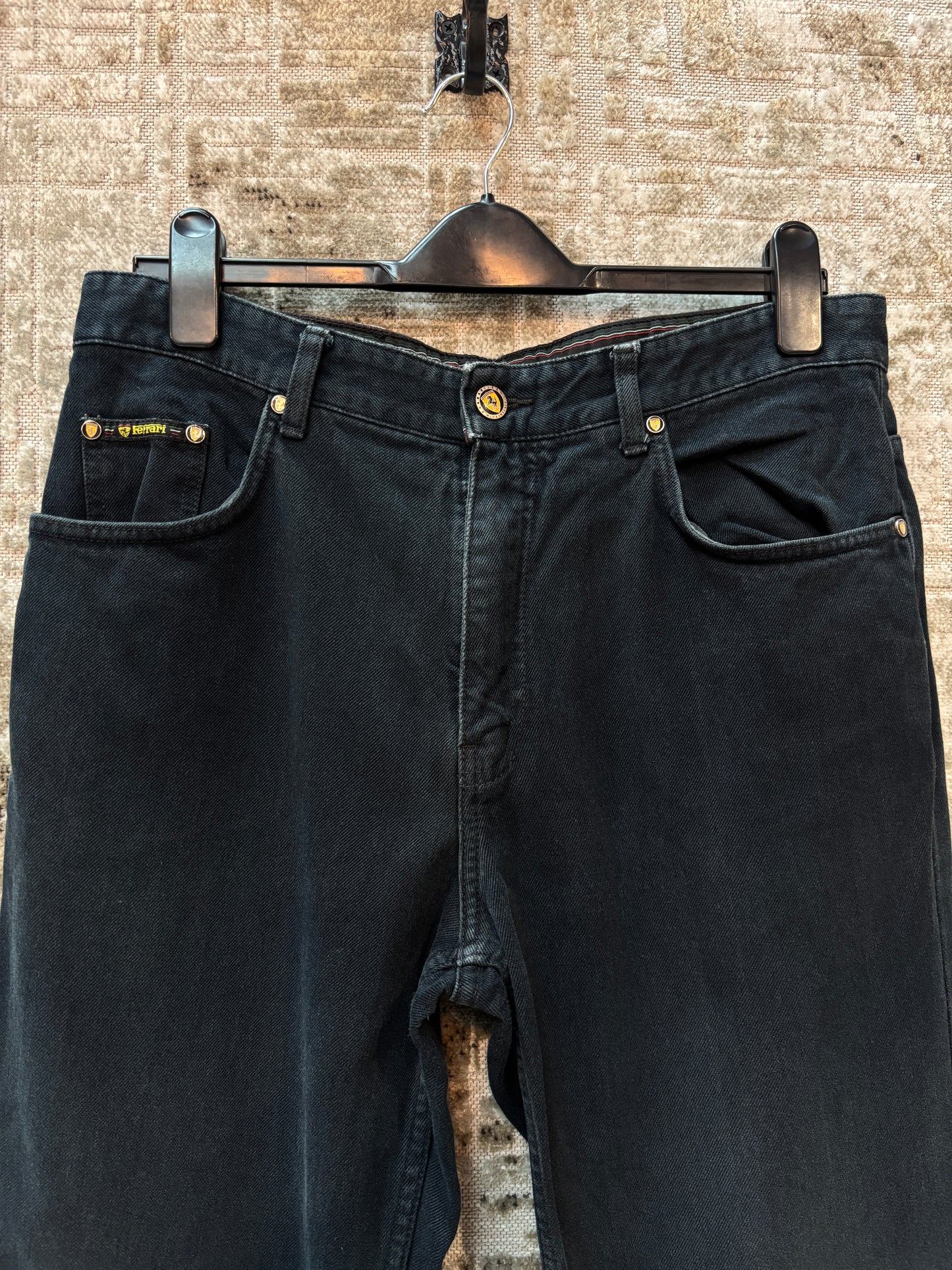 Ferrari Sport Jeans Straight Leg Denim
