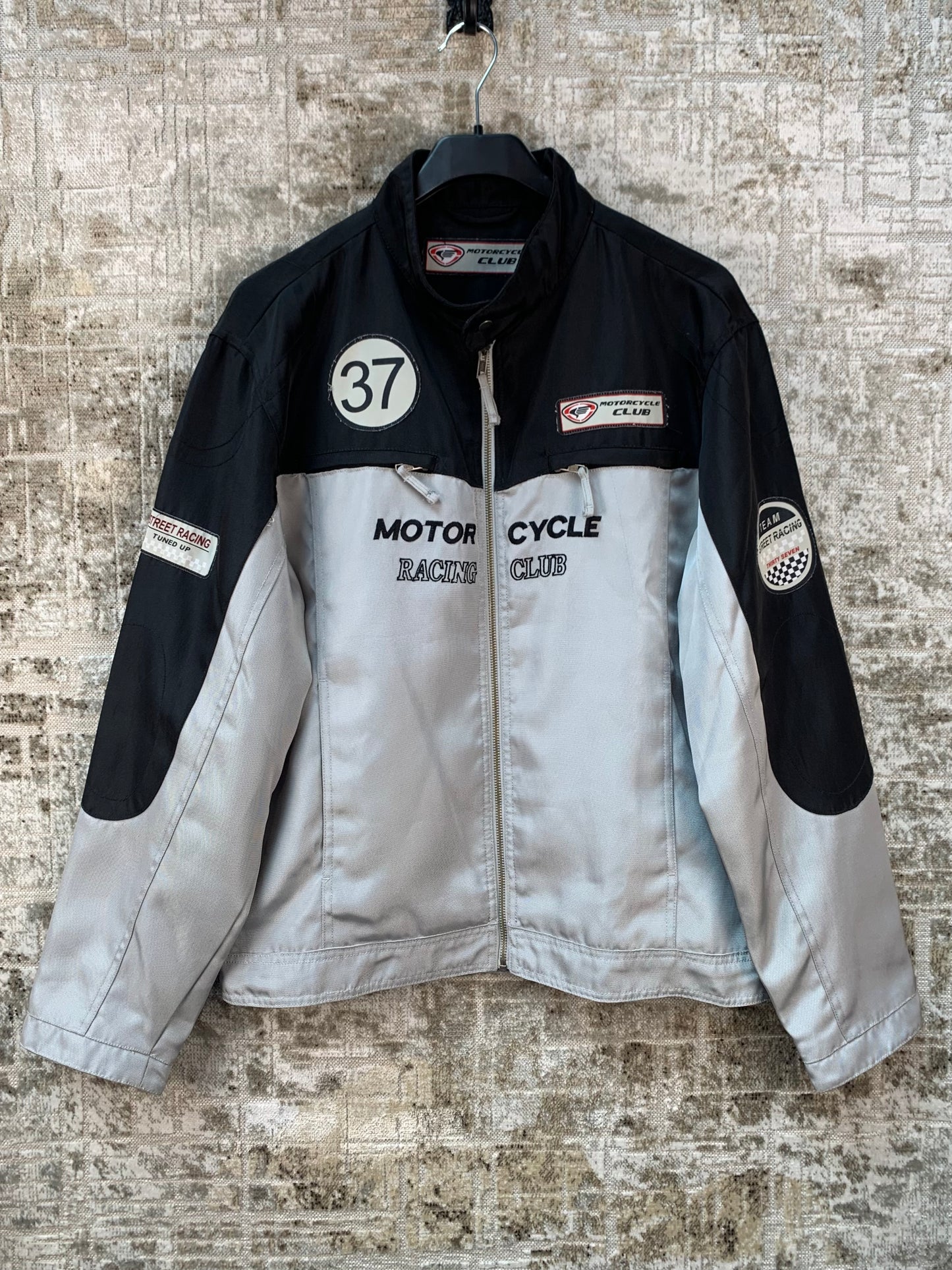 Mens Vintage Motorcycle Club Racing Jacket