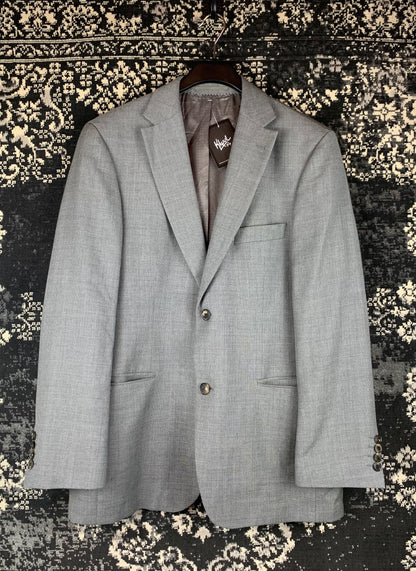 Mens Vintage Hugo Boss Classic Gray Blazer