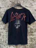 Slayer Skull Helmet Band Tee
