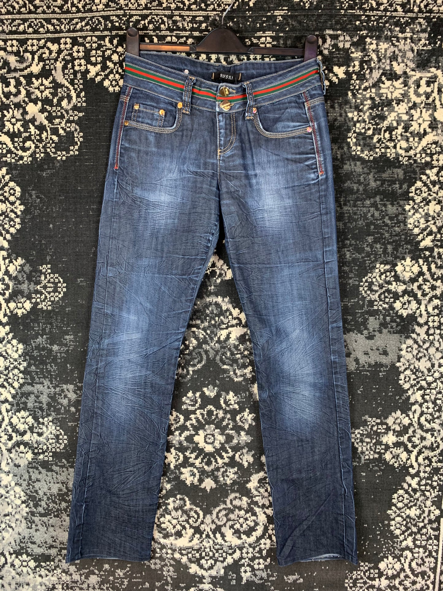 Y2K Women's Gucci Designer Jeans