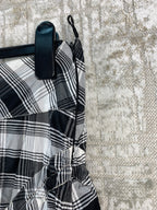 Womens Y2K Checkered Mini Skirt