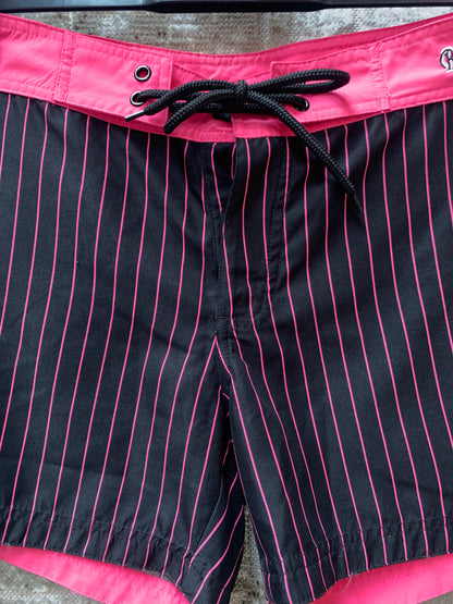 Bird Of Paradise Pinstripe Board Shorts