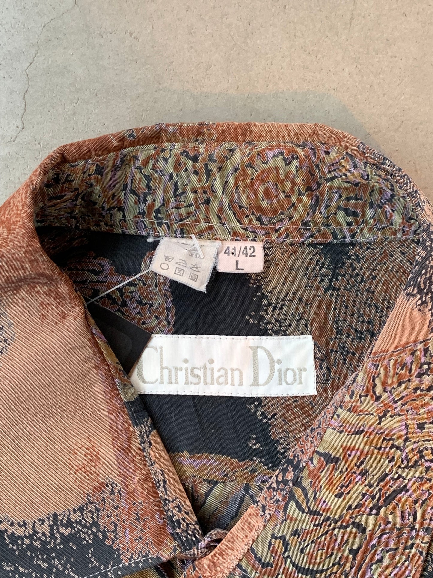 Christian Dior Vintage Silk Shirt