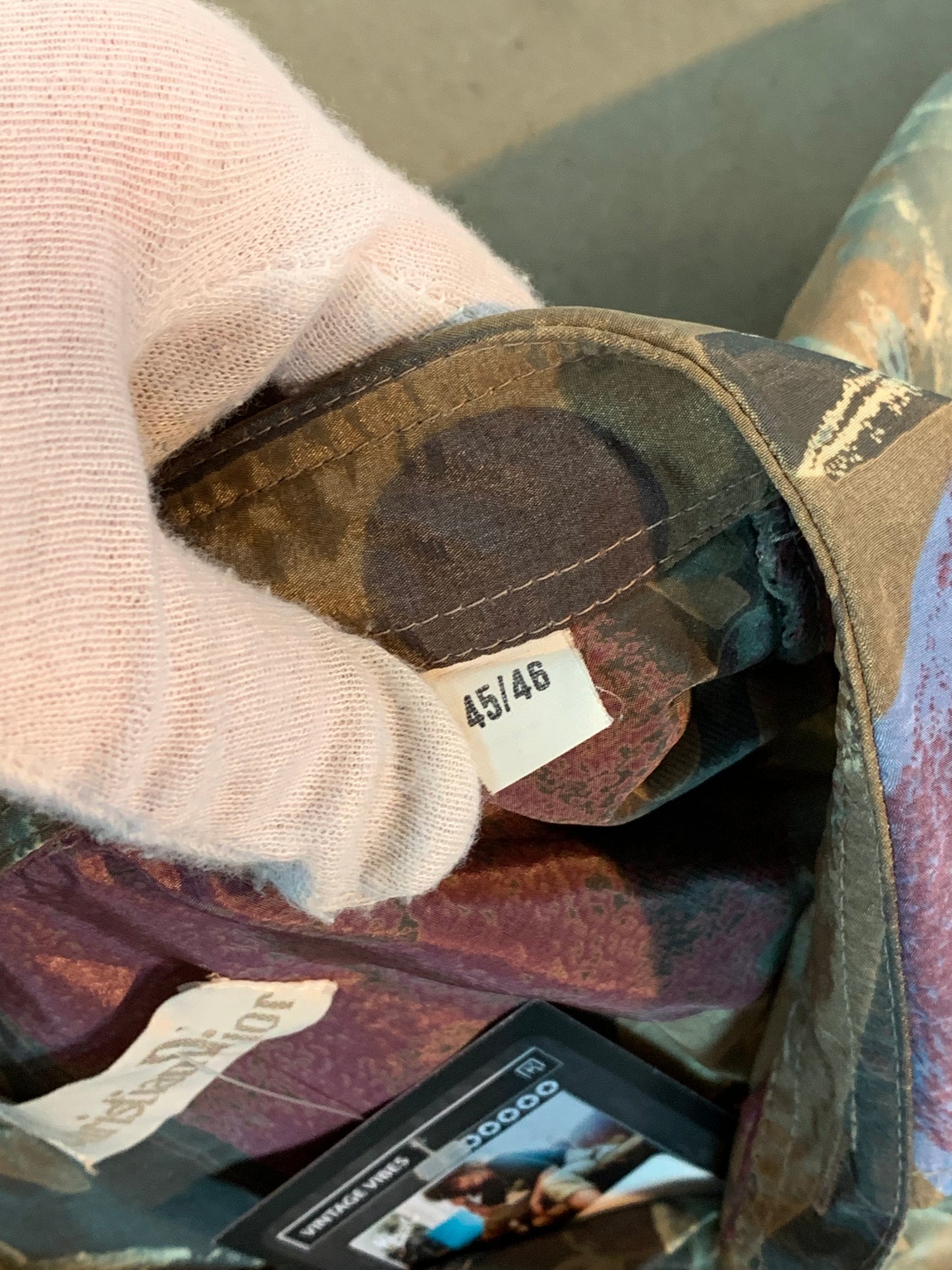 Christian Dior Vintage Silk Shirt