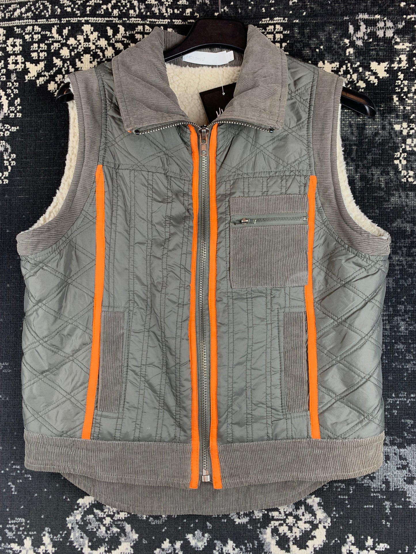 Y2K Style Quilted Puffer Utility Vest by ICHI