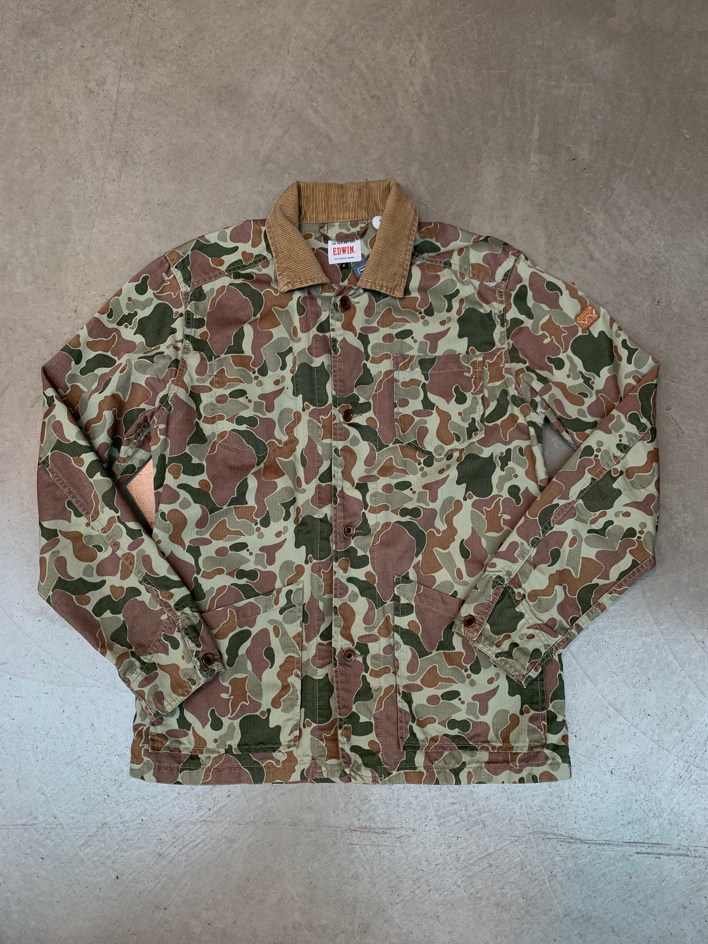 Edwin Army Print Jacket