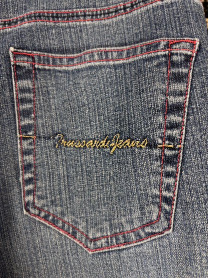 Womens Y2K Blue Denim Jeans