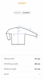 Blue Tower Barcelona Y2K Pop Art Graphic Long Sleeve Top