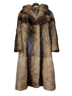 Vintage Full-Length Beaver Fur Coat